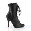 SEDUCE-1020 Black Faux Leather