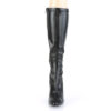 SEDUCE-2000 Black Stretch Faux Leather