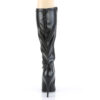 SEDUCE-2000 Black Stretch Faux Leather