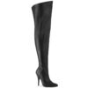 SEDUCE-3000WC Black stretch Faux Leather