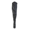 SEDUCE-3000WC Black stretch Faux Leather