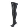 SEDUCE-3000WC Black stretch Faux Leather