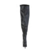 SEDUCE-3000WC Black stretch Faux Leather