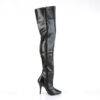 SEDUCE-3010 Black Faux Leather