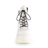 SHAKER-52 White Vegan Leather