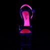 SKY-309TT Black Patent/Black-Neon Hot Pink