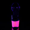 SKY-309UVLG Black Pat/Neon Hot Pink Glitter