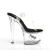 TIPJAR-708-5 Clear-Black/Clear