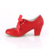 WIGGLE-32 Red Faux Leather