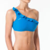 Carmen top frilled (azure)