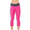 Naomi 3/4 workout leggings (pink / grey)