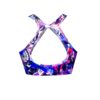 BK50bP667 Dreamcatcher Print V Wrap Crop Top