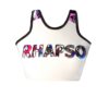 Rhapso&#8217;s Print High Neck Tank Crop Top