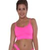 BK61 Hot Pink Dancer Crop Top