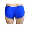 Blue booty pole shorts with scrunchie bum SH6blu