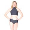 High Neck Sports Crop Top BK123