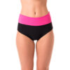 Betty High Waisted Shorts (black / pink)