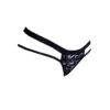 Fantasy lace panty featuring ladder straps L8