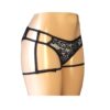 Suspender lace pole shorts SH38lace