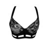 Sexy Cage Push Up Bra in french lace