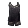 Lace and satin PJ Cami and Shorts