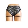 Suspender lace pole shorts SH38lace