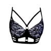 Lucy Push Up Bra Featuring peakaboo strappy cradle BRA37