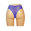 Royal blue Cross Over Cheeky knicker UW19