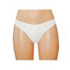 White french lace Knickers featuring cheeky bum coverage  uw34w