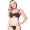 Strappy Mini Black Lace G string