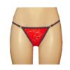 Fancy Red Lace Thong UW12