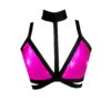 Sparkly Hot Pink Choker Bikini Top BK94CHP