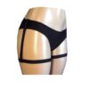Black garter pole shorts BB20GB