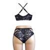 Elegant Foral Lace Bralette and panty set