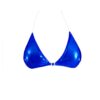 Sparkle Blue Strappy Bikini Comp Top