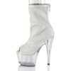 ADORE-1031GM White Fabric-RS Mesh/Clear