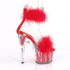 ADORE-724F Clear-Red Fur/Red Fur