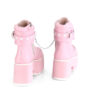 ASHES-57 Baby Pink Vegan Leather