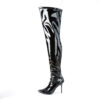 CLASSIQUE-3000 Black Stretch Patent