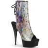 DELIGHT-1018SP Multi-Color Snake Print/Black