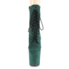 FLAMINGO-1020FS Emerald Green F. Suede/Emerald Green Faux Suede