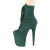 FLAMINGO-1020FS Emerald Green F. Suede/Emerald Green Faux Suede