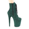 FLAMINGO-1020FS Emerald Green F. Suede/Emerald Green Faux Suede