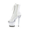 SPECTATOR-1021 White Patent/Clear-White