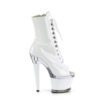 SPECTATOR-1021 White Patent/Clear-White