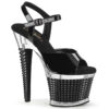 SPECTATOR-709 Black Patent/Clear-Black