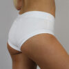 Matte White Naughty Fit Shorts
