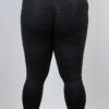 Matte Black Full Length Leggings/Tights &#8211; Plus Size