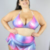 Candy Sparkle Bikini Bra &#8211; Plus Size