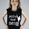 Point your Toes Youth Tank BLACK/SILVER